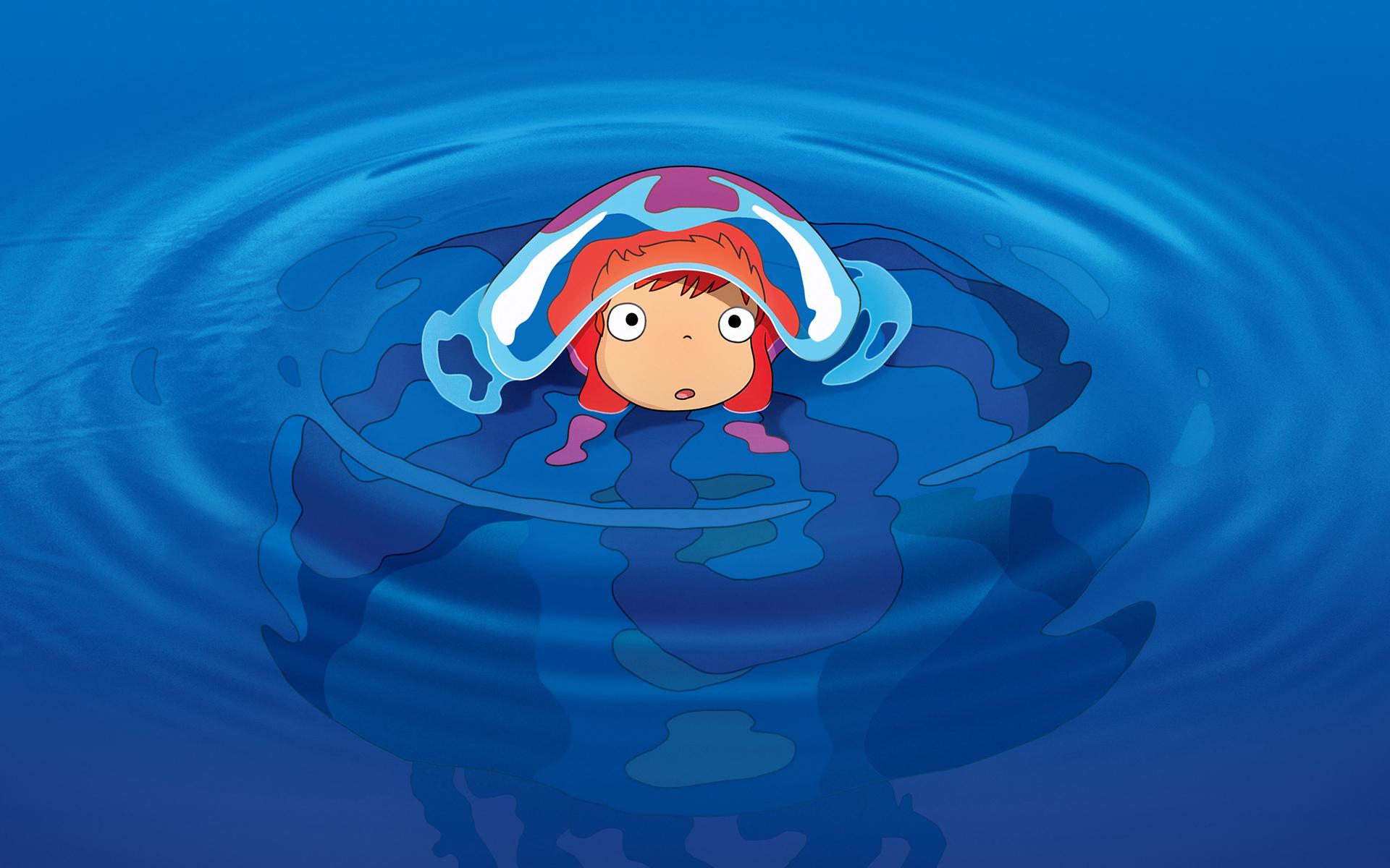 Ponyo at 1600 x 1200 size wallpapers HD quality