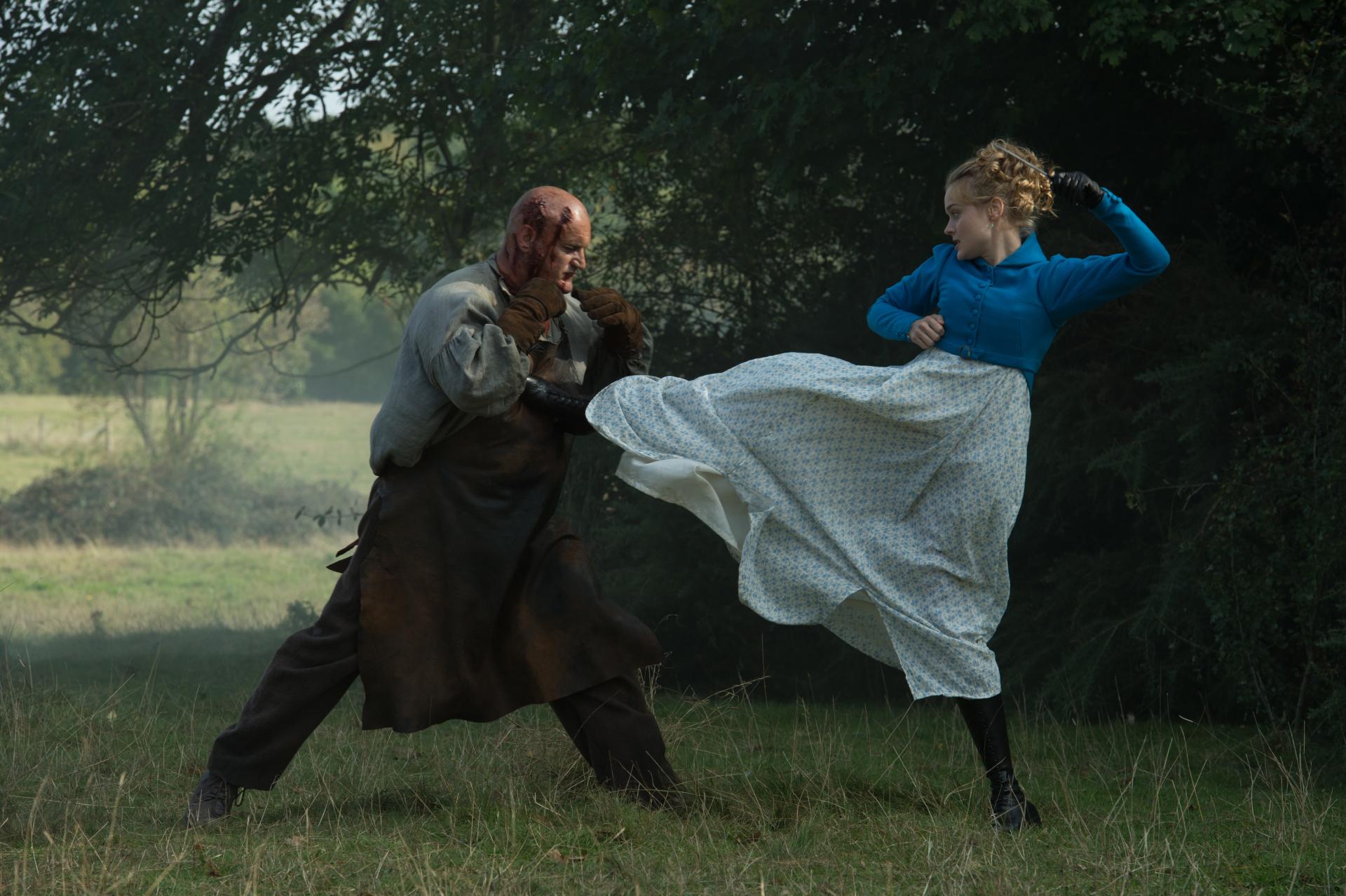Pride And Prejudice And Zombies at 640 x 1136 iPhone 5 size wallpapers HD quality