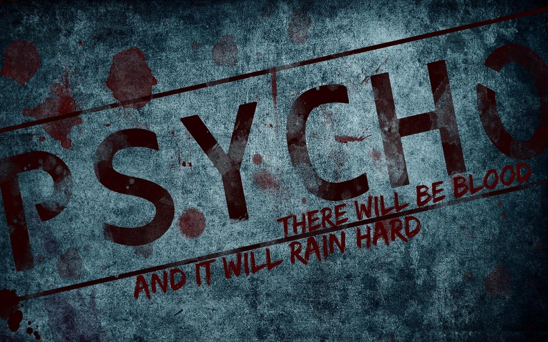 Psycho at 1600 x 1200 size wallpapers HD quality