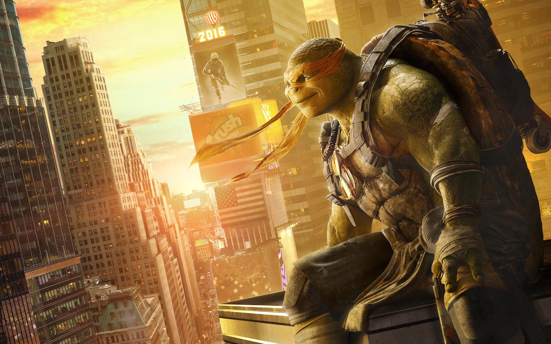 Teenage Mutant Ninja Turtles Out Of The Shadows at 320 x 480 iPhone size wallpapers HD quality