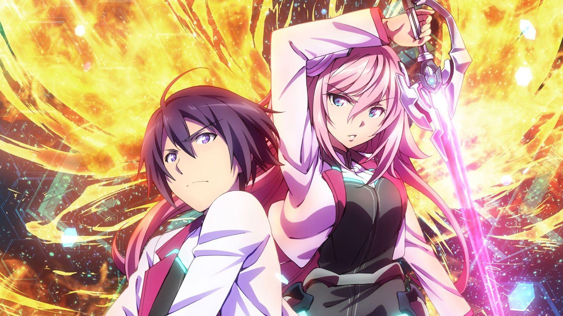 The Asterisk War The Academy City On The Water at 2048 x 2048 iPad size wallpapers HD quality