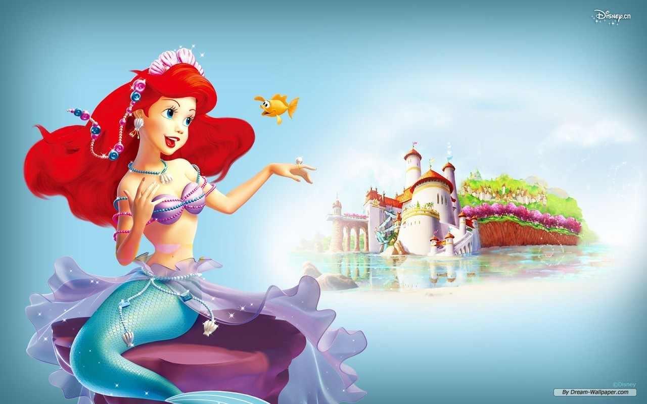 The Little Mermaid at 640 x 1136 iPhone 5 size wallpapers HD quality