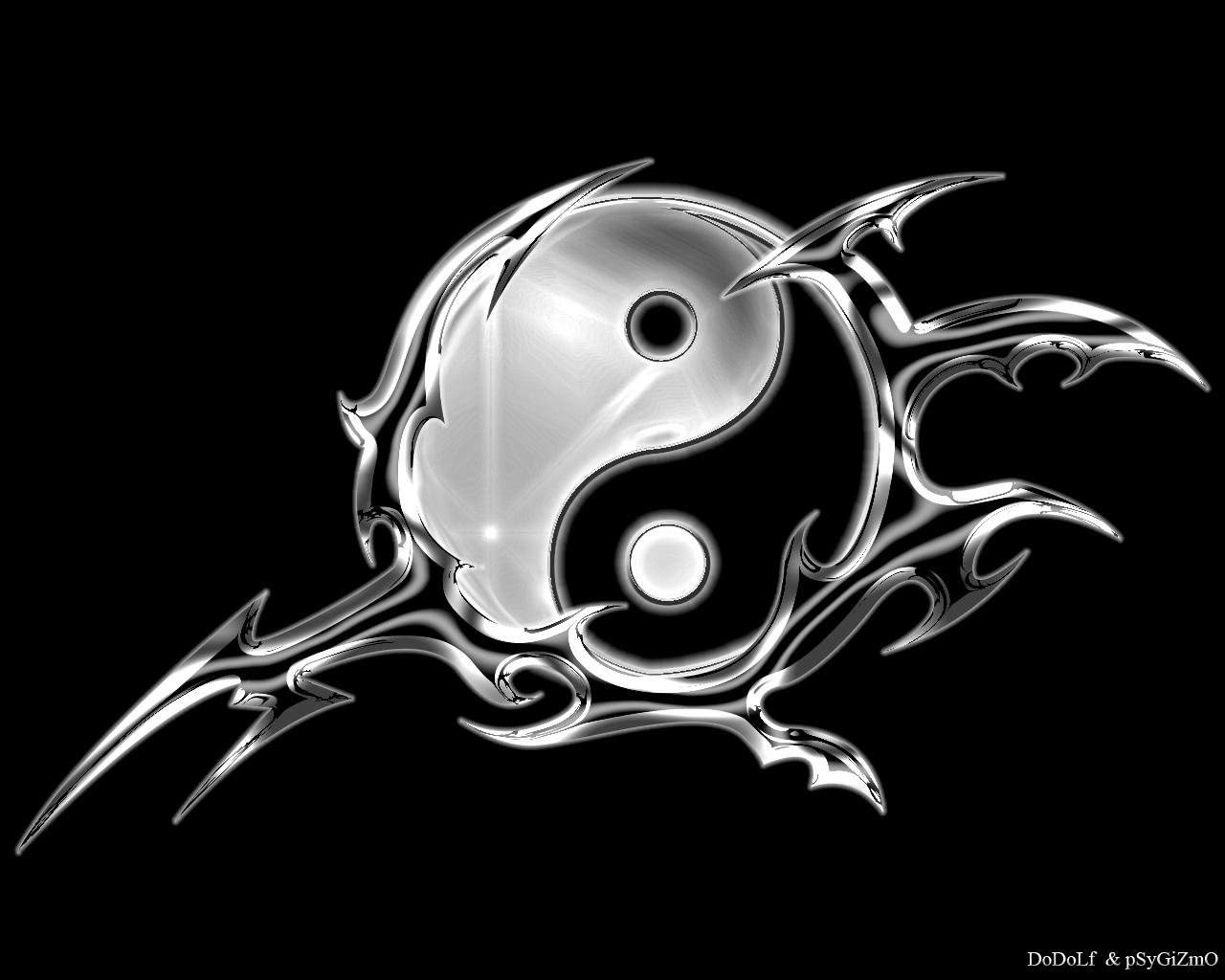 Yin and Yang at 1152 x 864 size wallpapers HD quality