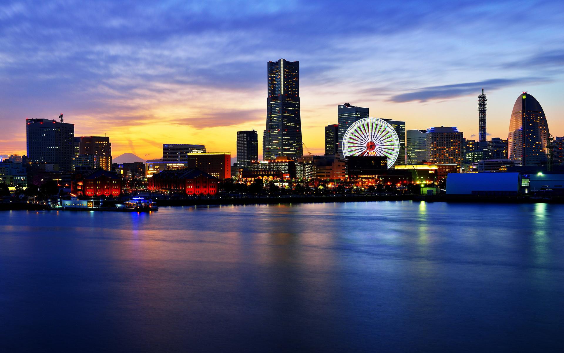 Yokohama at 320 x 480 iPhone size wallpapers HD quality