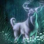 Deer Fantasy background