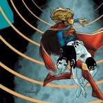 Supergirl Comics background