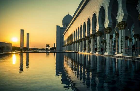 Sheikh Zayed Grand Mosque wallpapers hd quality
