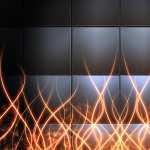 Flames Abstract background