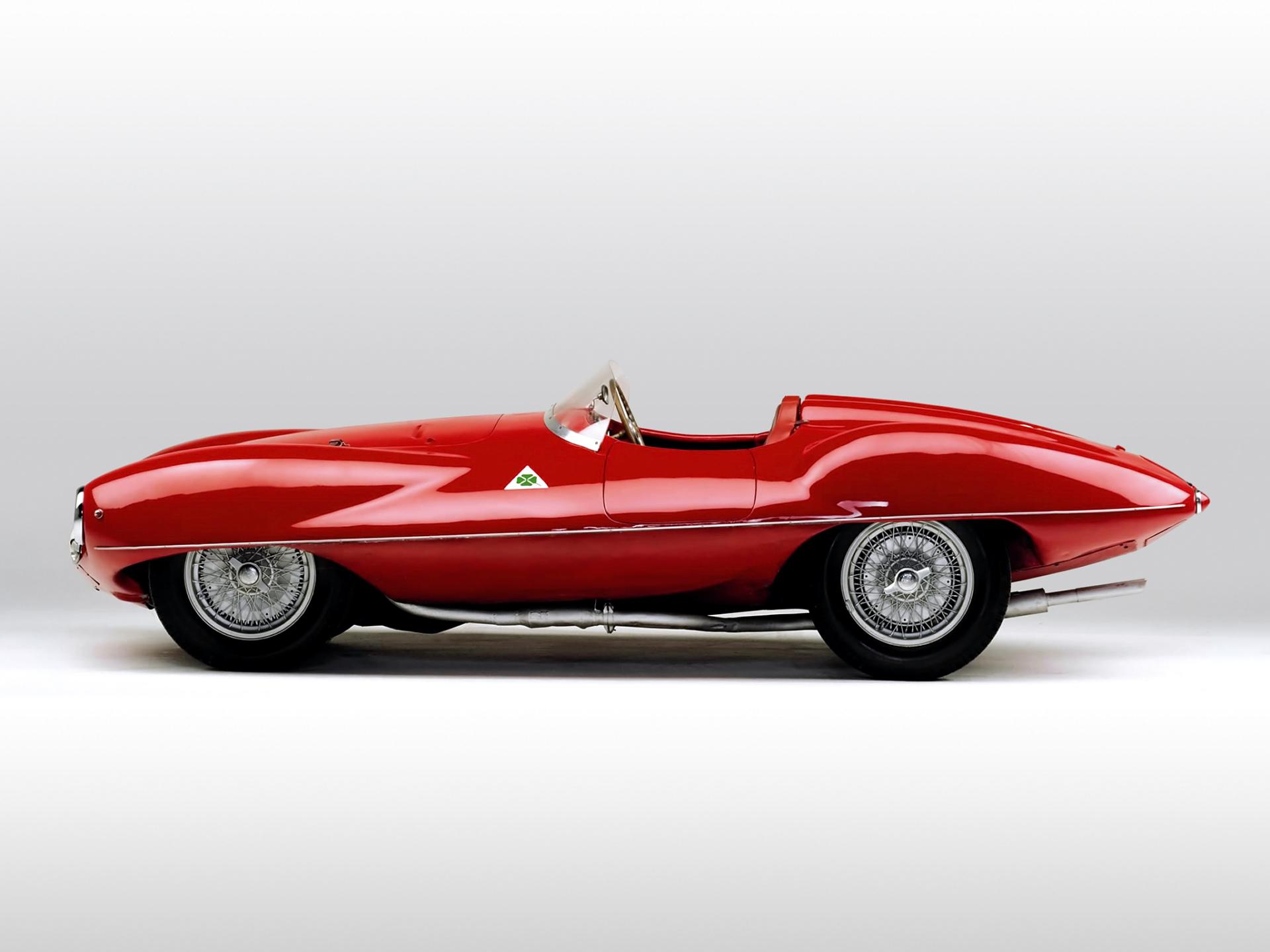 Alfa Romeo Disco Volante at 640 x 1136 iPhone 5 size wallpapers HD quality