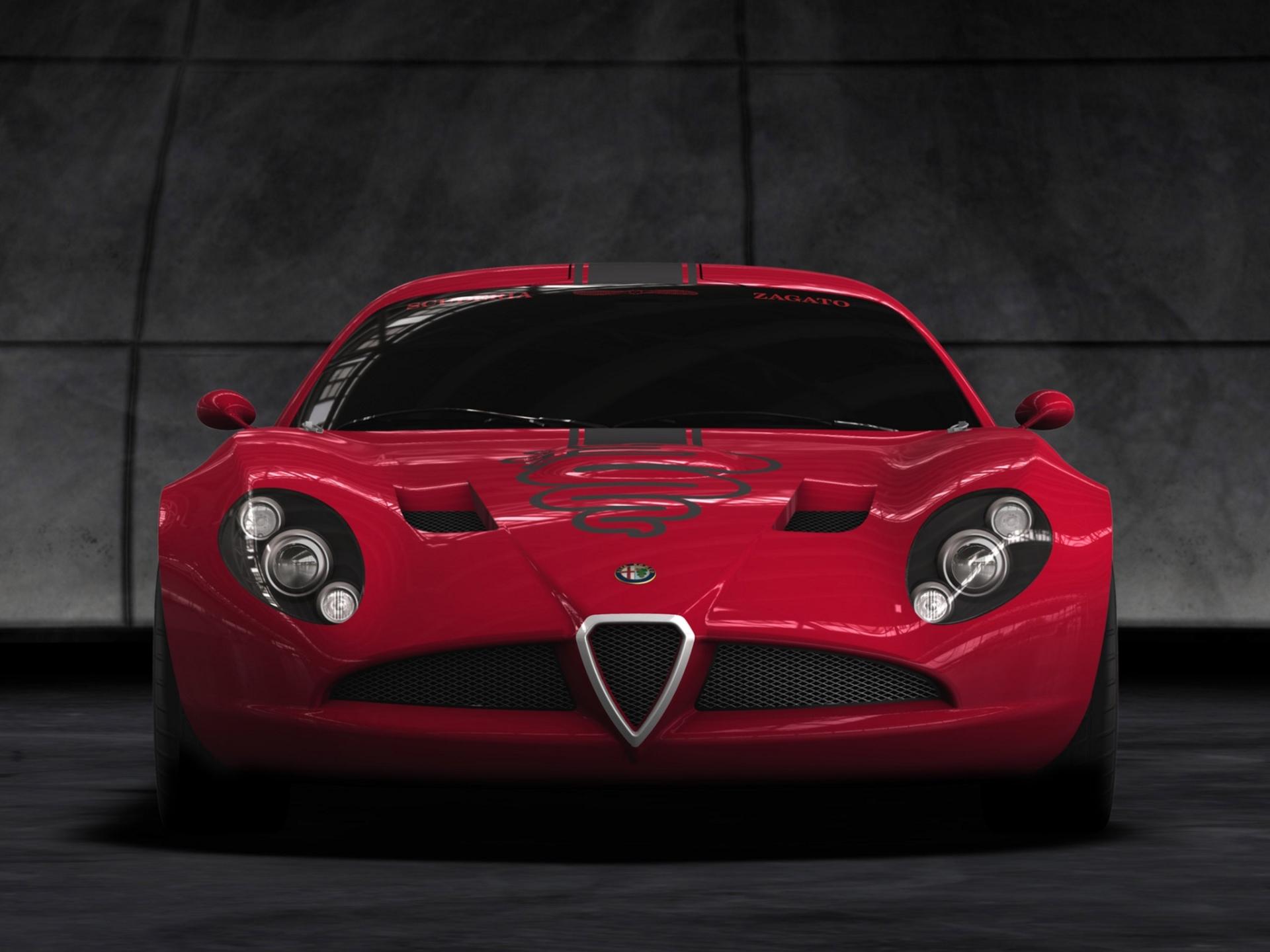Alfa Romeo Zagato TZ3 at 640 x 1136 iPhone 5 size wallpapers HD quality