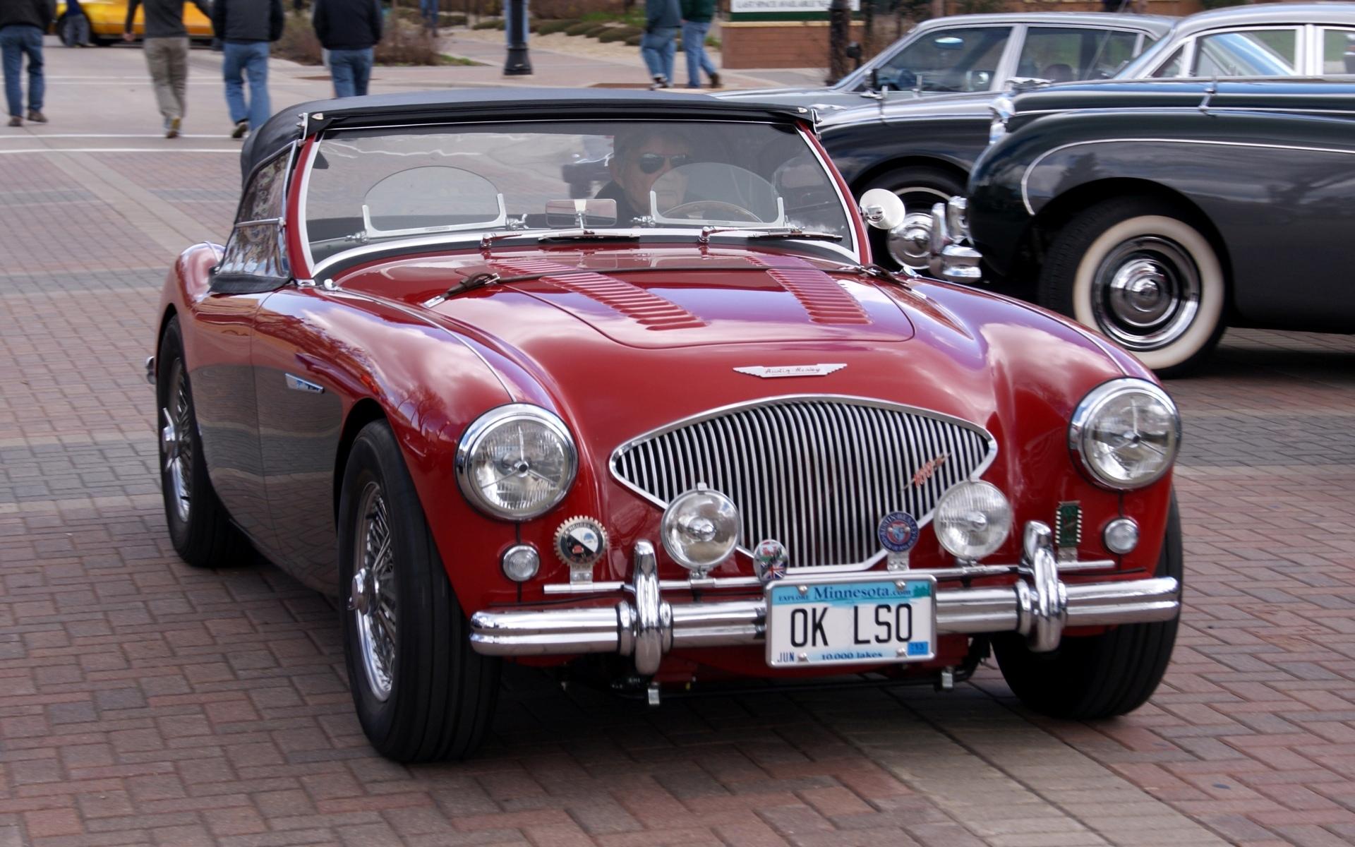 Austin Healey 100 at 2048 x 2048 iPad size wallpapers HD quality