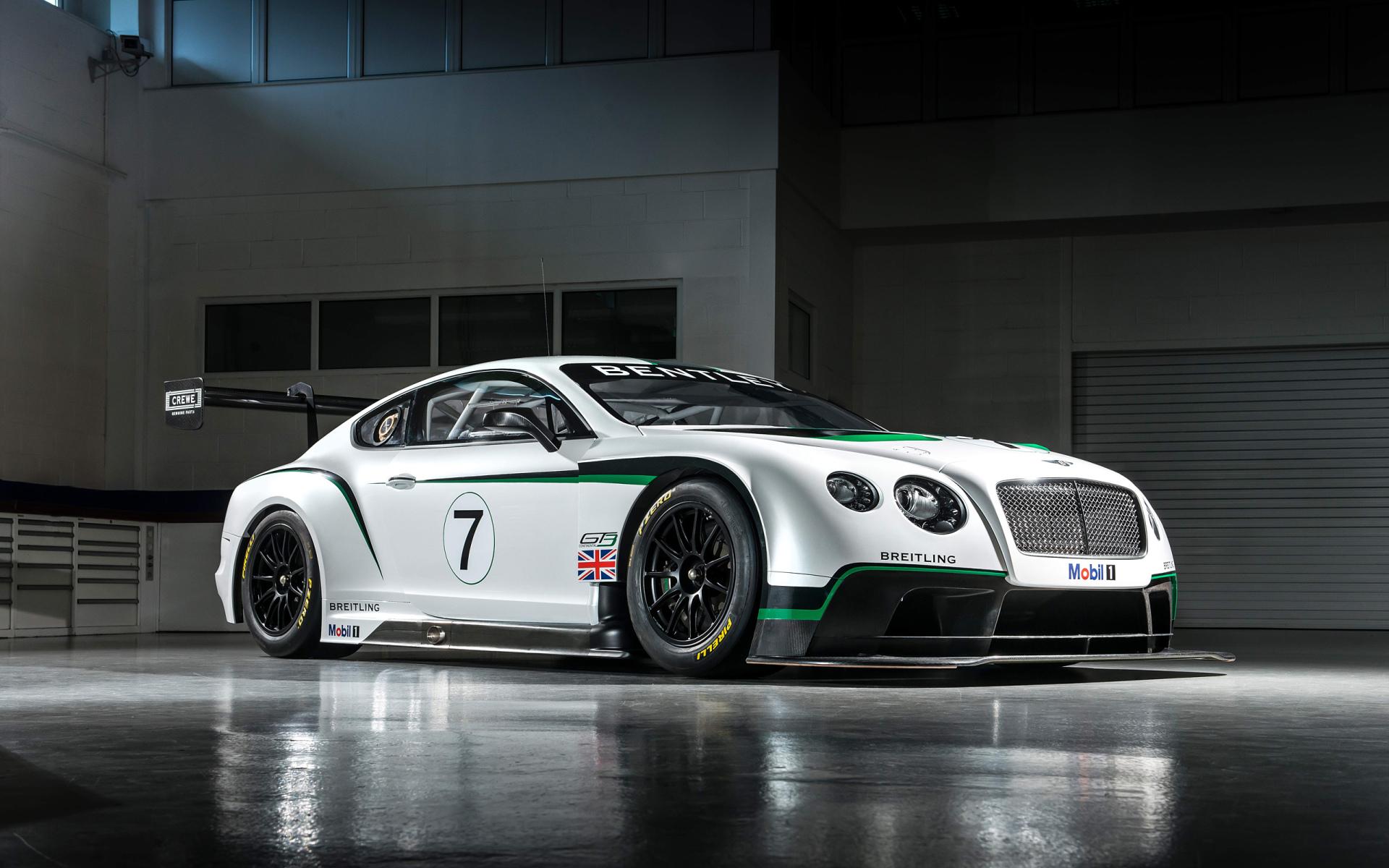 Bentley Continental GT3 at 640 x 1136 iPhone 5 size wallpapers HD quality