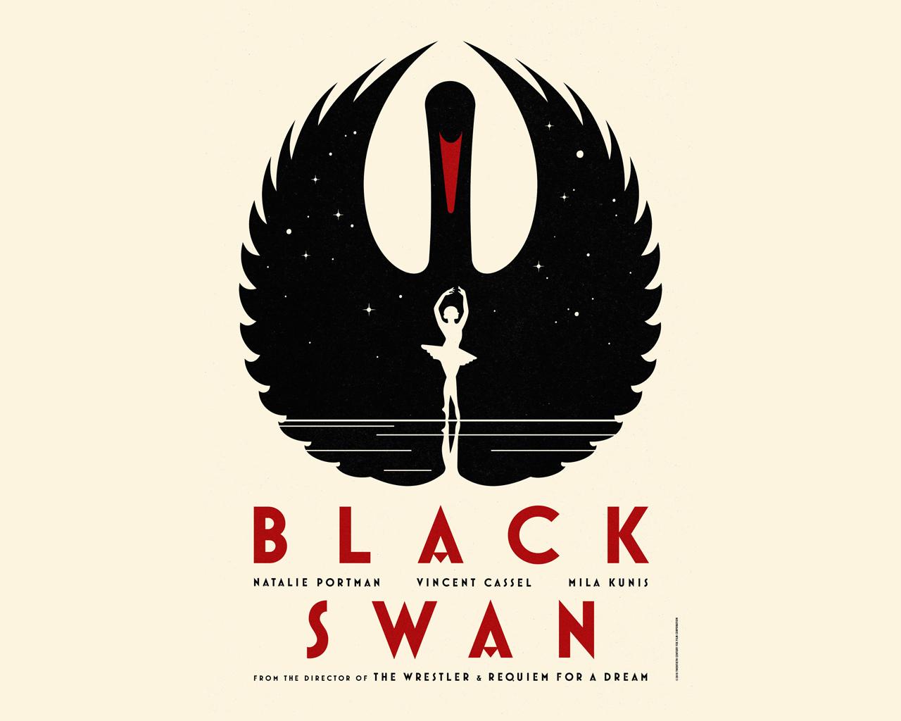 Black Swan at 2048 x 2048 iPad size wallpapers HD quality