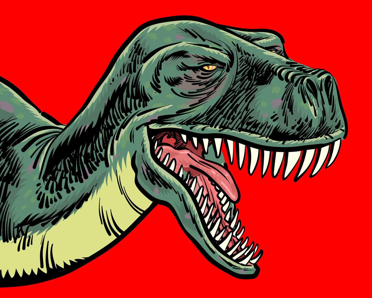 Крик динозавра