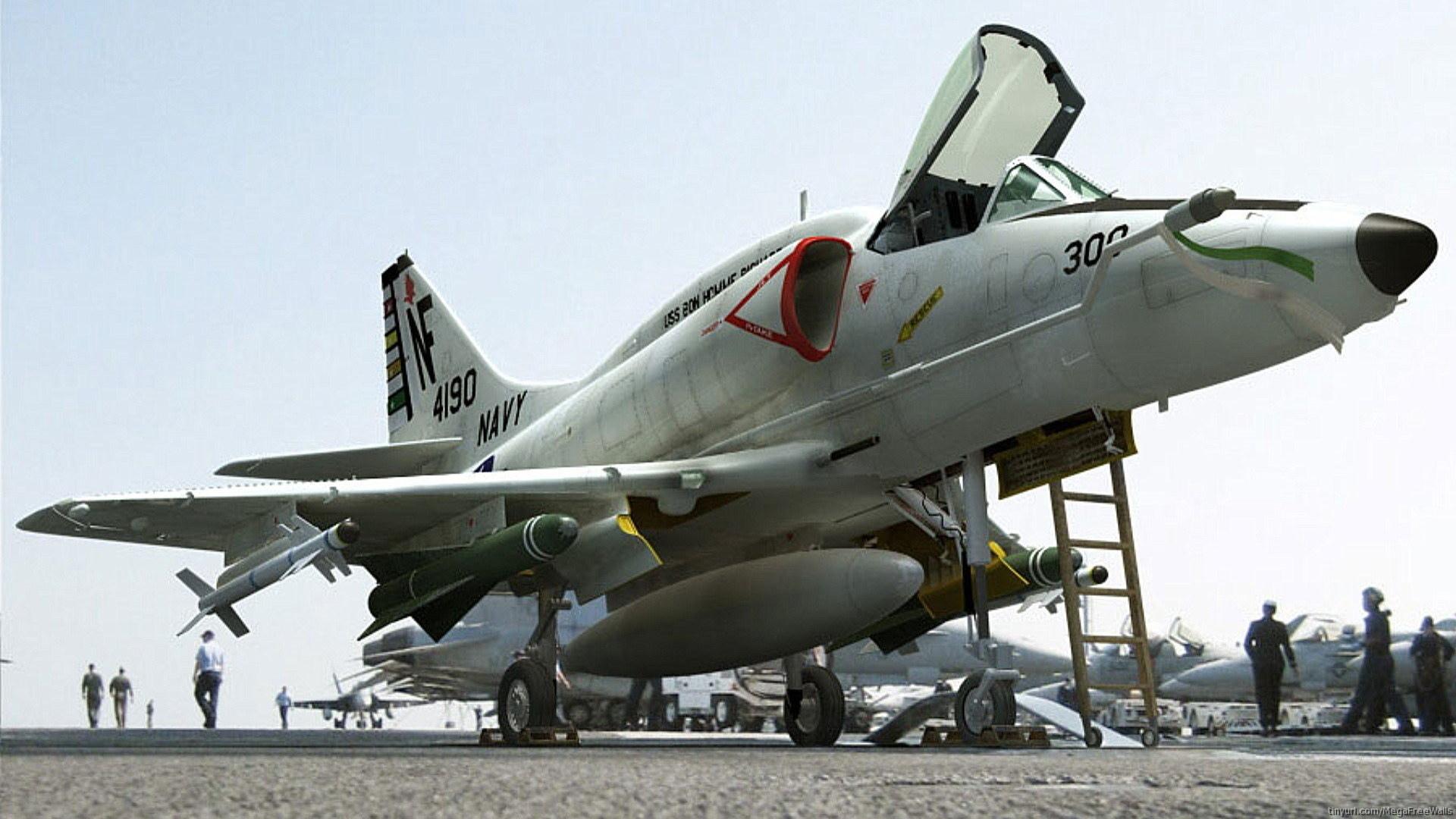 Douglas A-4 Skyhawk at 750 x 1334 iPhone 6 size wallpapers HD quality