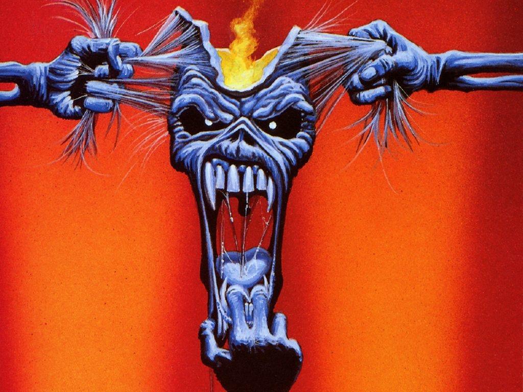 Iron Maiden at 320 x 480 iPhone size wallpapers HD quality