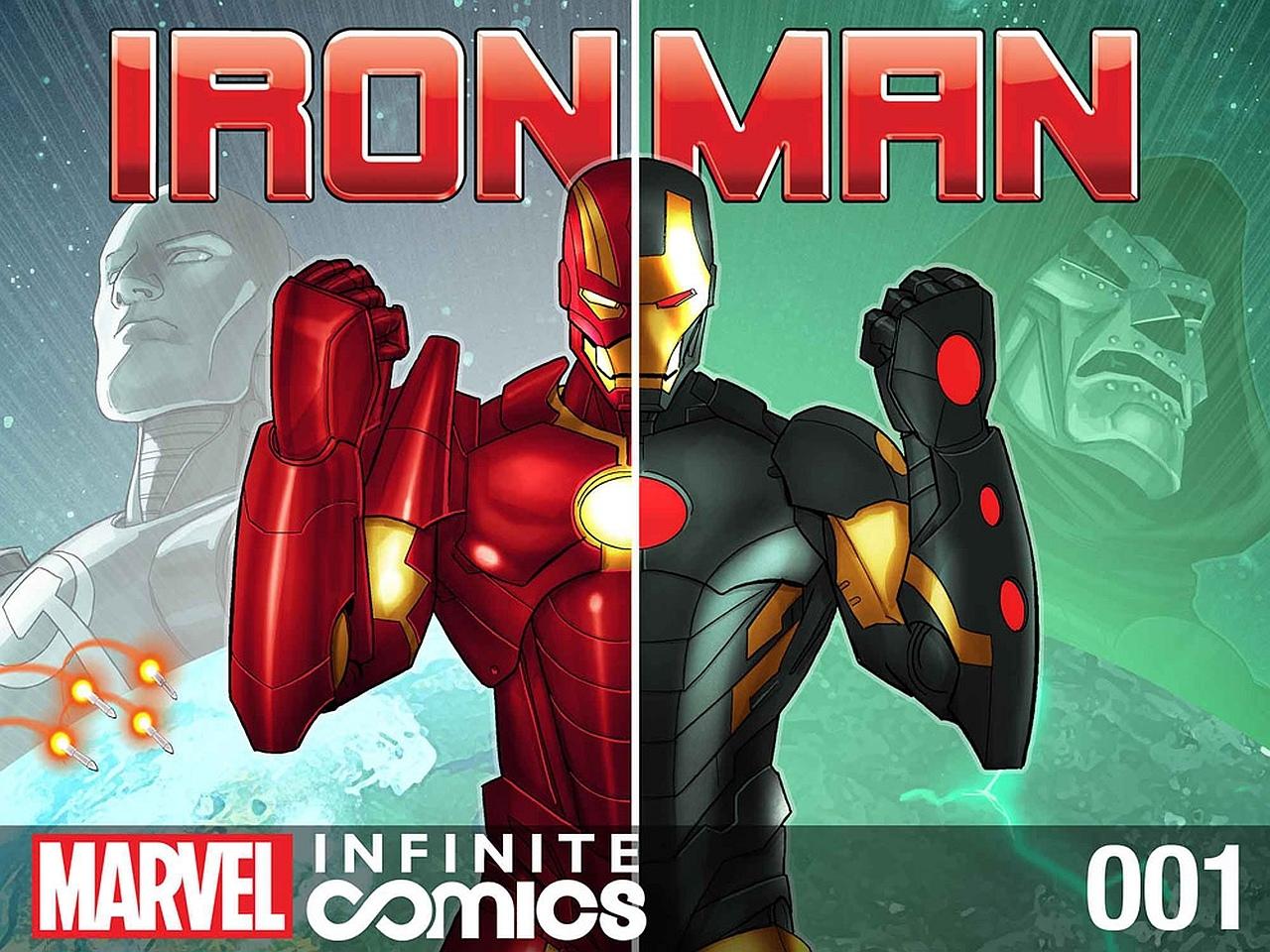 Iron Man Fatal Frontier at 1152 x 864 size wallpapers HD quality