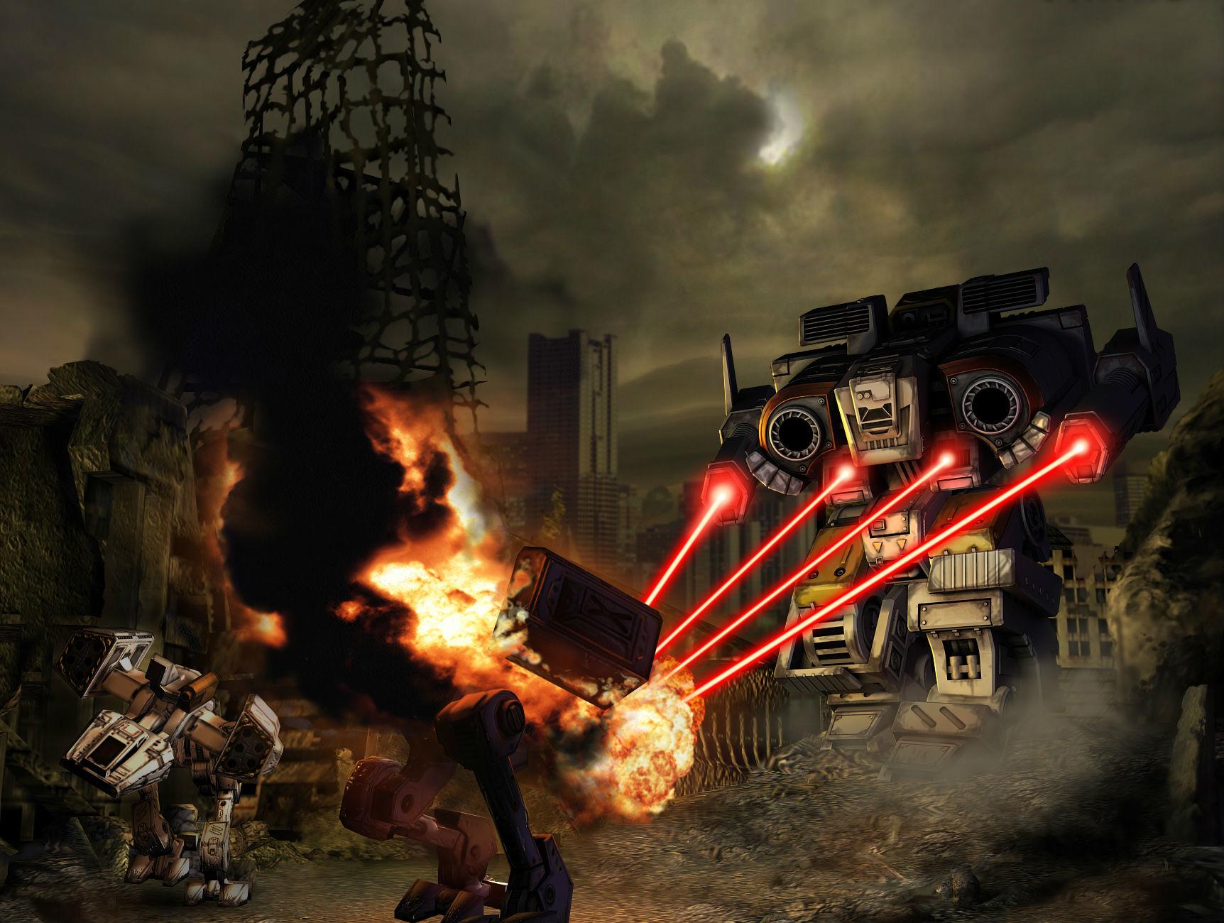 MechWarrior at 640 x 1136 iPhone 5 size wallpapers HD quality