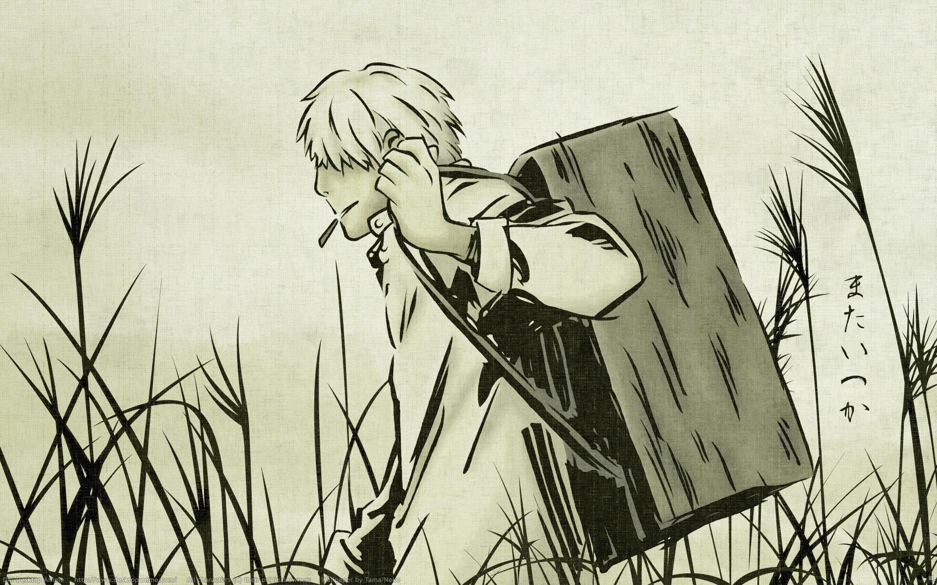 Mushishi at 640 x 960 iPhone 4 size wallpapers HD quality