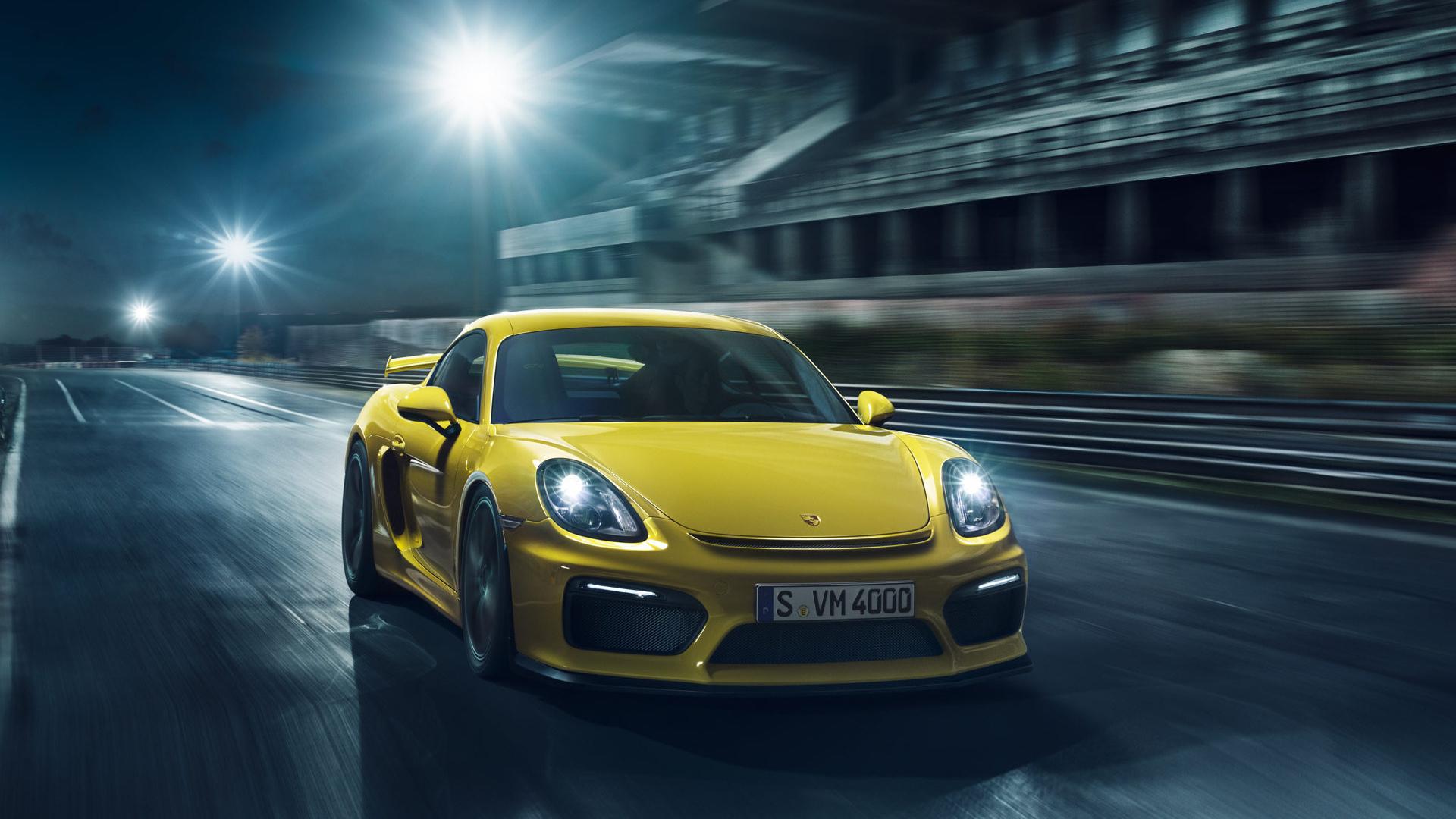 Porsche Cayman GT4 at 1152 x 864 size wallpapers HD quality