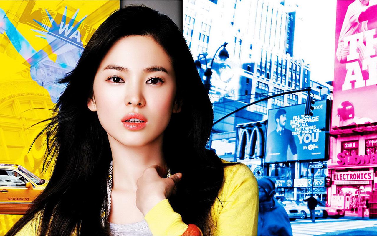 Song Hye-Kyo at 640 x 1136 iPhone 5 size wallpapers HD quality