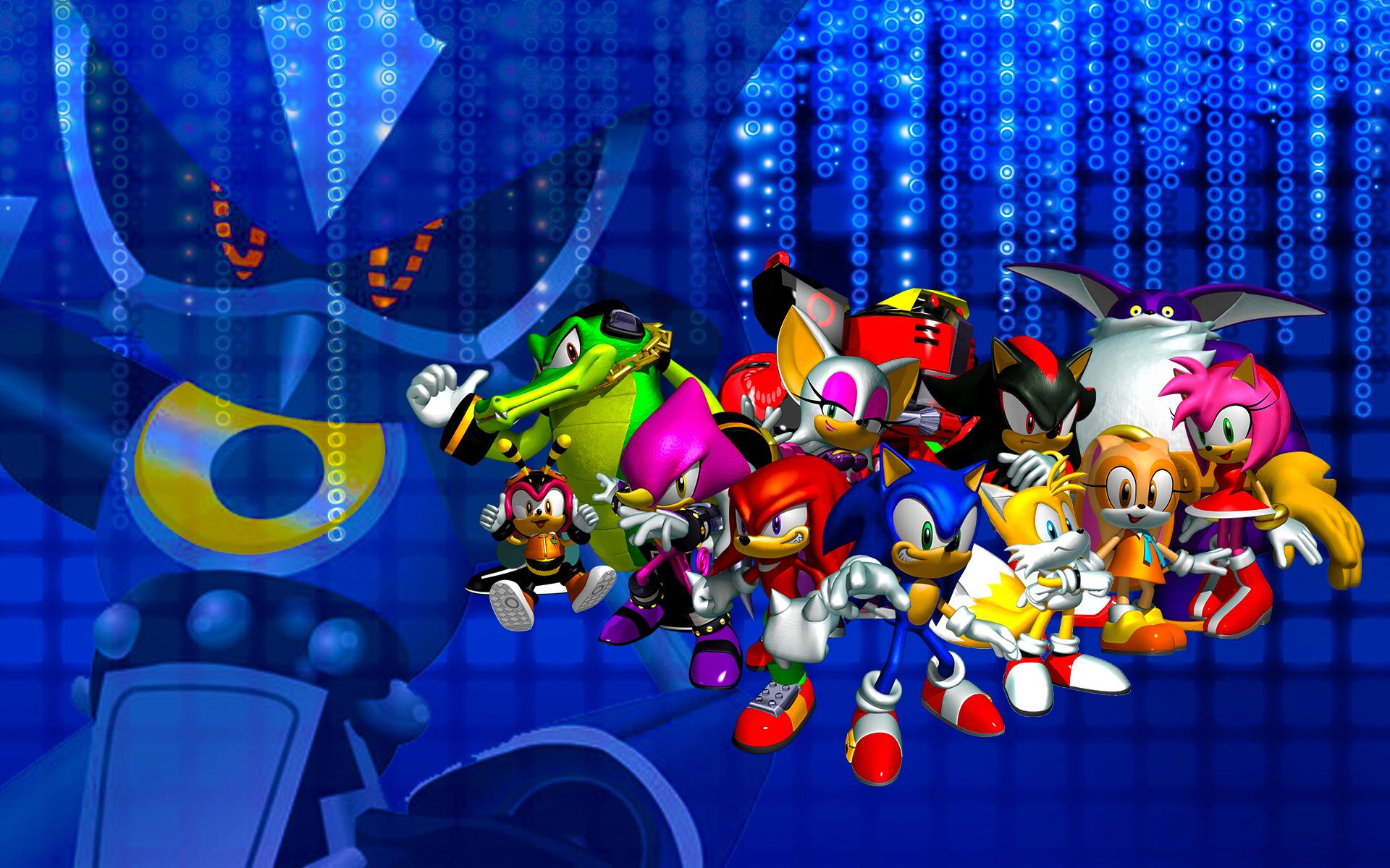 Sonic Heroes at 1152 x 864 size wallpapers HD quality