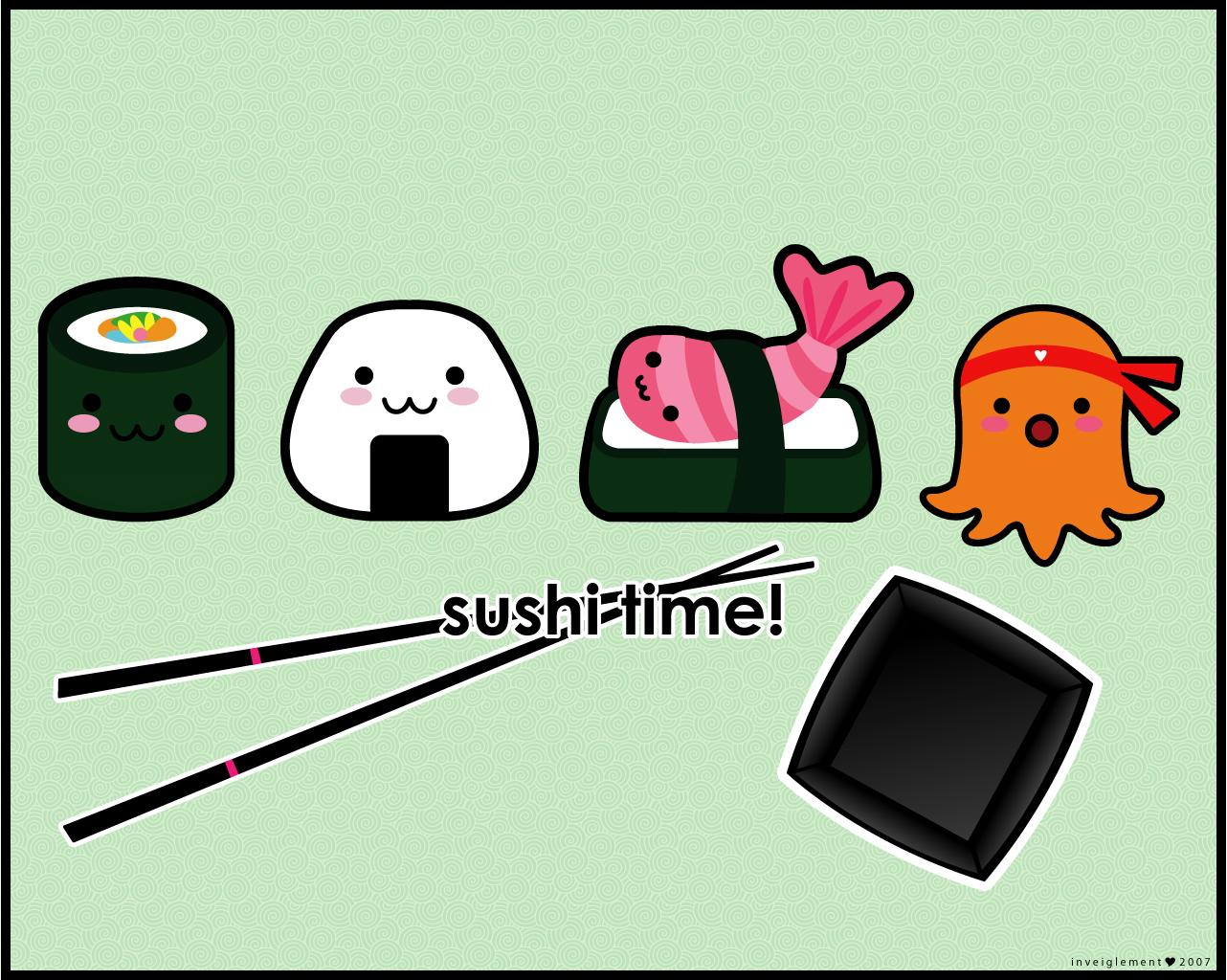 Sushi at 1280 x 960 size wallpapers HD quality