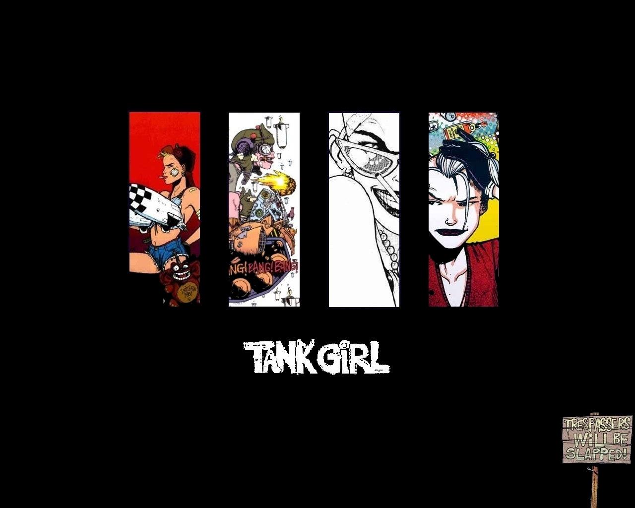 Tank Girl at 320 x 480 iPhone size wallpapers HD quality