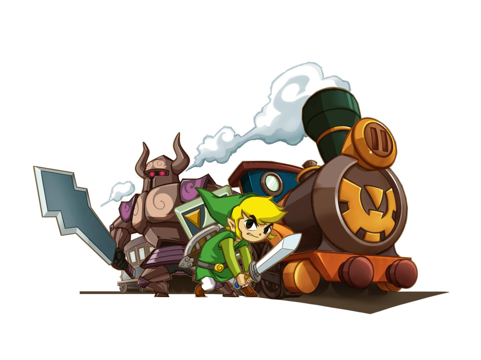 The Legend Of Zelda Spirit Tracks at 1024 x 1024 iPad size wallpapers HD quality