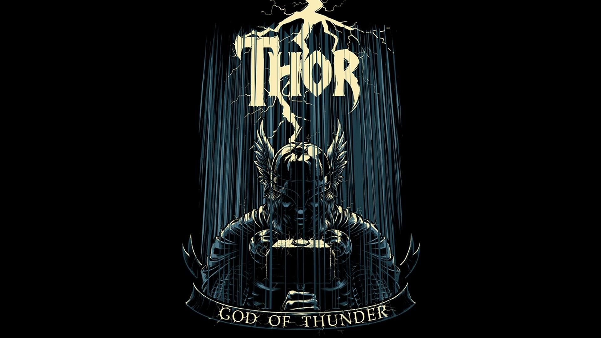 Thor God Of Thunder at 640 x 1136 iPhone 5 size wallpapers HD quality