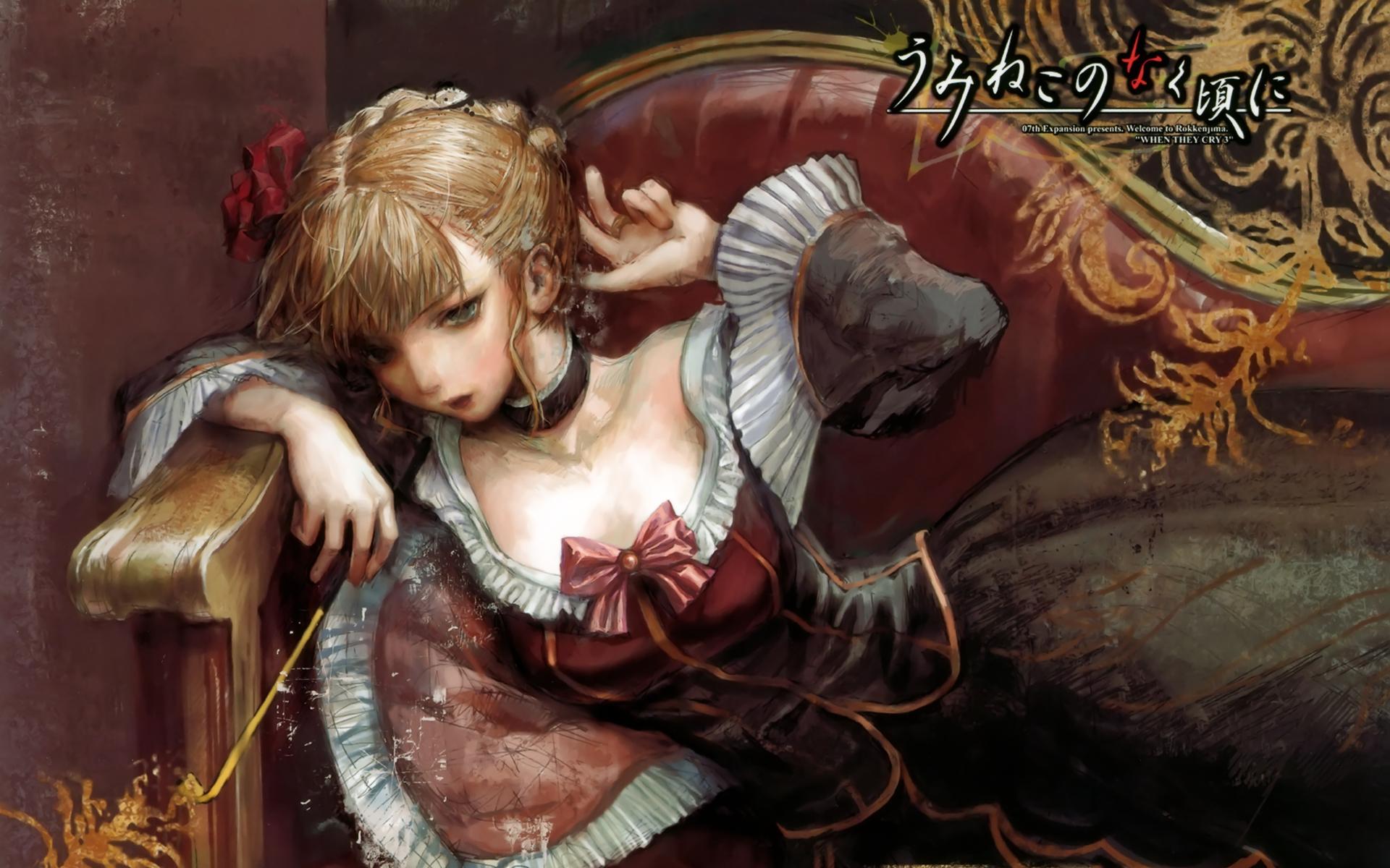Umineko When They Cry at 320 x 480 iPhone size wallpapers HD quality