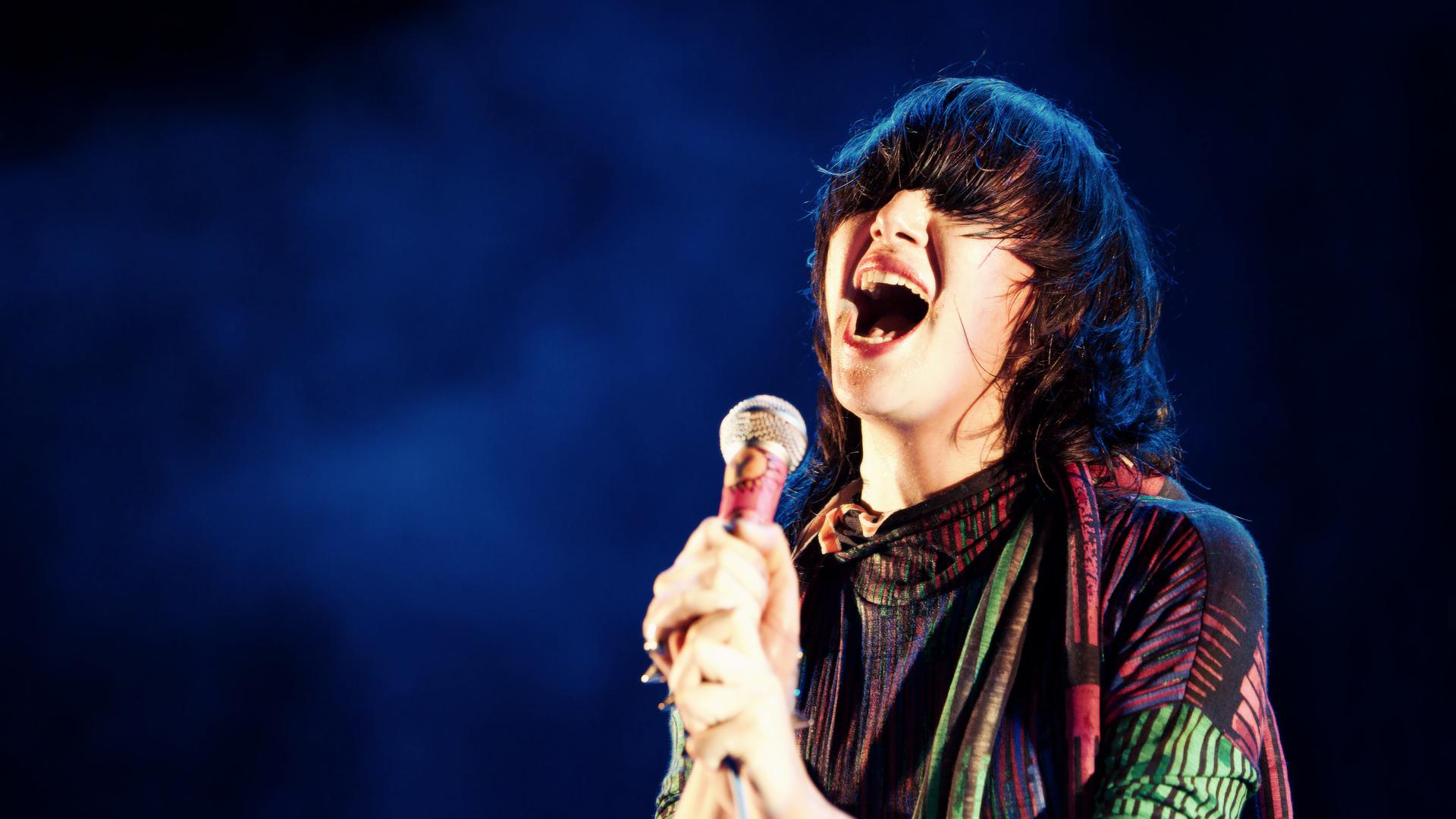 Yeah Yeah Yeahs at 750 x 1334 iPhone 6 size wallpapers HD quality