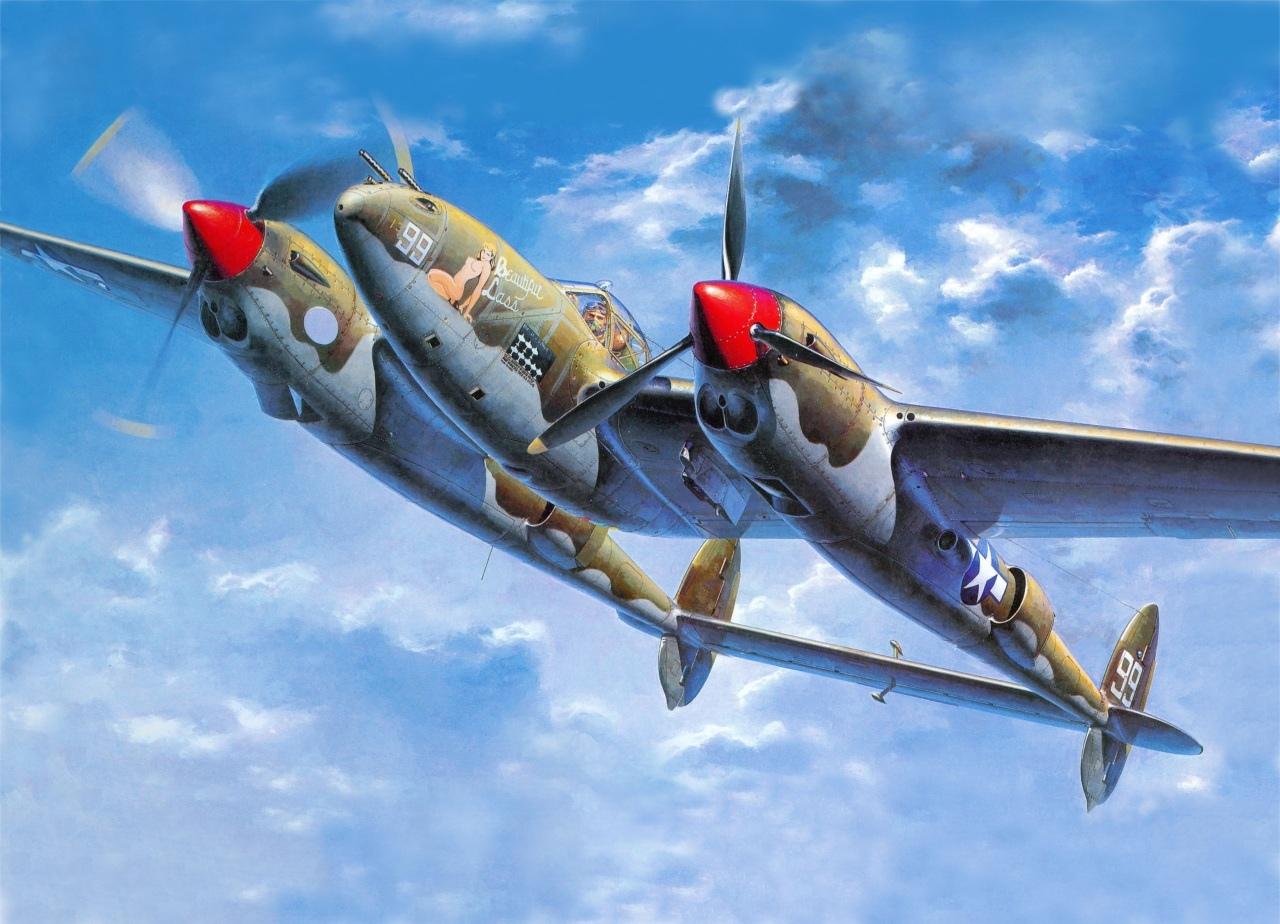 Lockheed P 38 Lightning History