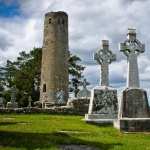 Clonmacnoise Monastery widescreen
