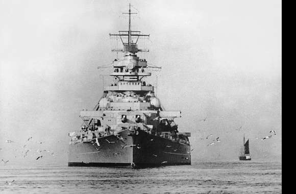 German Battleship Bismarck wallpapers hd quality