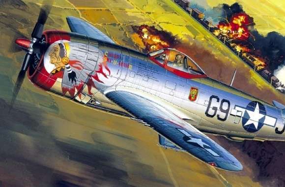 Republic P-47 Thunderbolt wallpapers hd quality