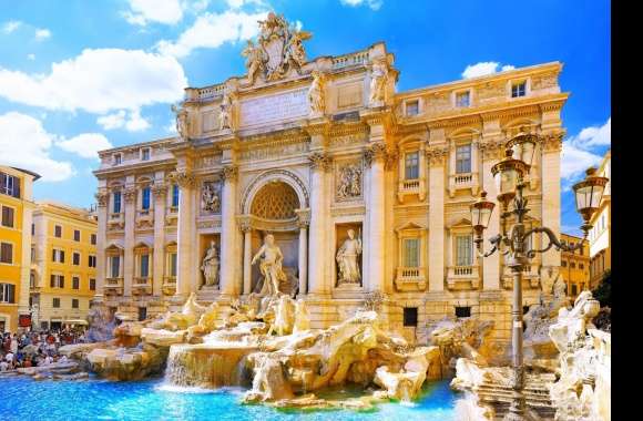 Trevi Fountain wallpapers hd quality