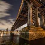 Manhattan Bridge background