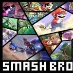 Super Smash Bros background