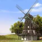 Windmill hd wallpaper