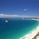 Paragliding high definition photo