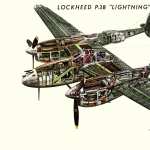 Lockheed P-38 Lightning wallpaper