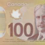 Canadian Dollar background