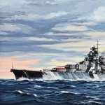 German Battleship Bismarck high definition photo