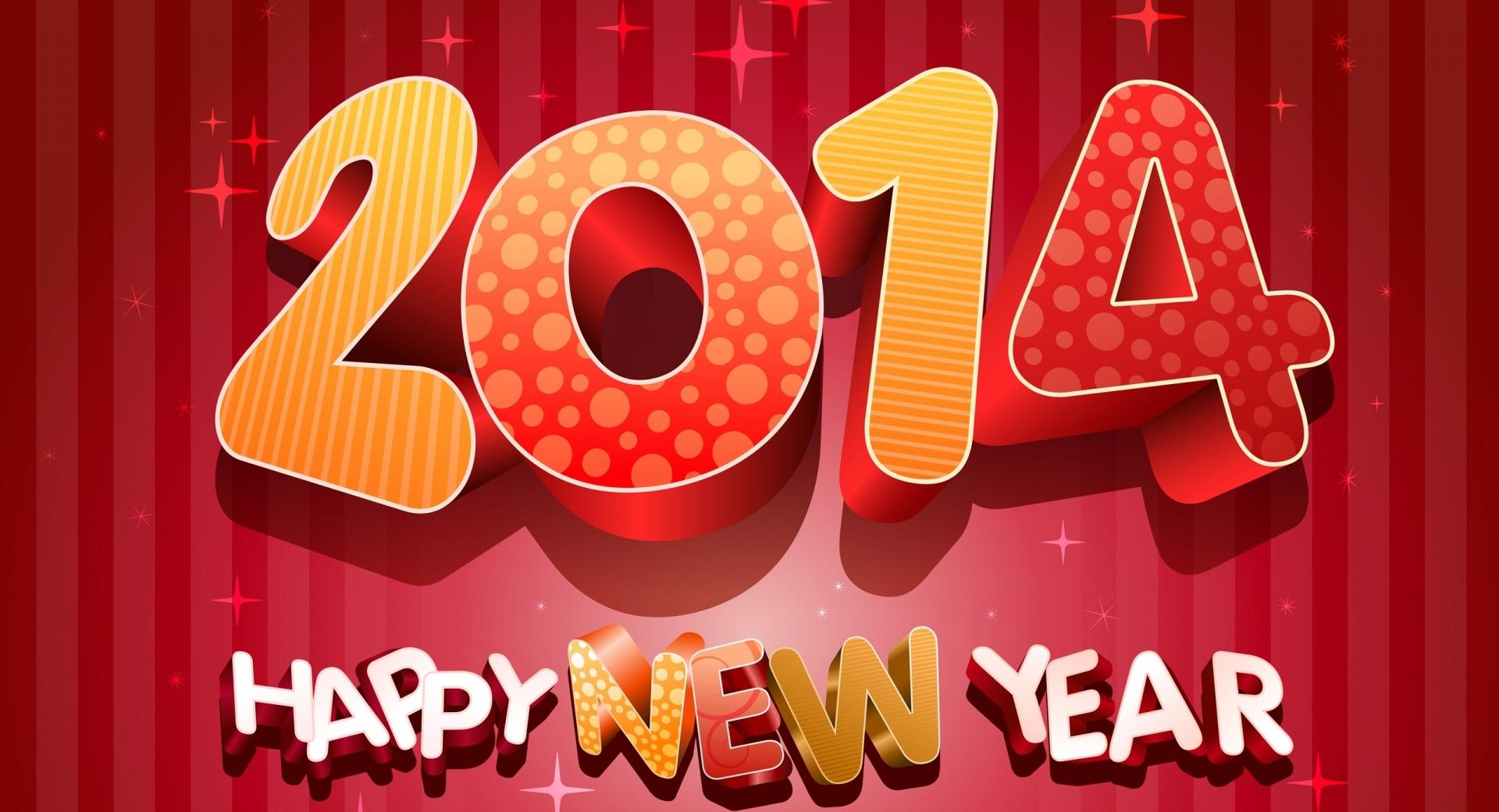 2014 Happy New Year at 1152 x 864 size wallpapers HD quality