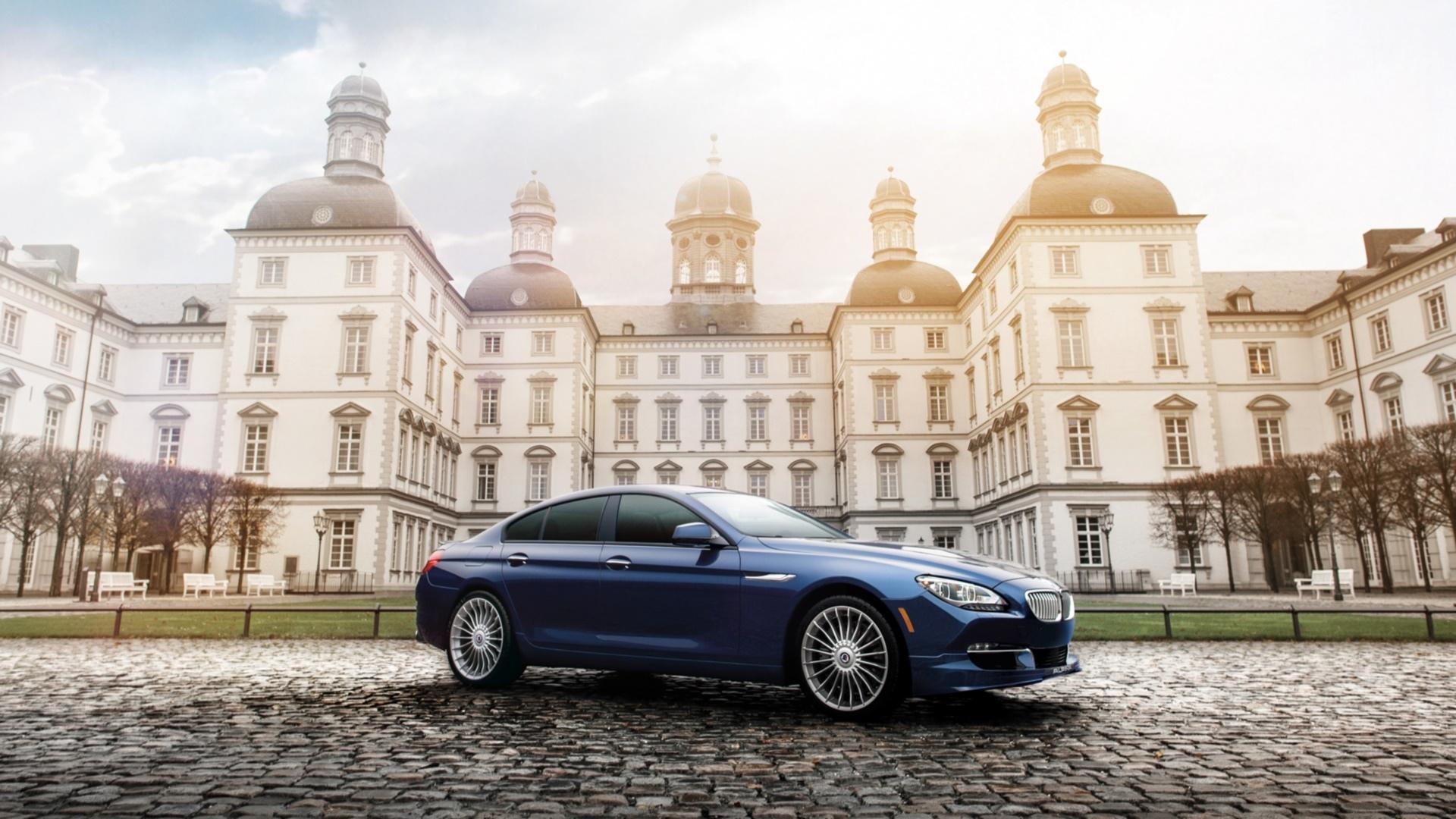 2015 BMW Alpina B6 Gran Coupe at 640 x 1136 iPhone 5 size wallpapers HD quality