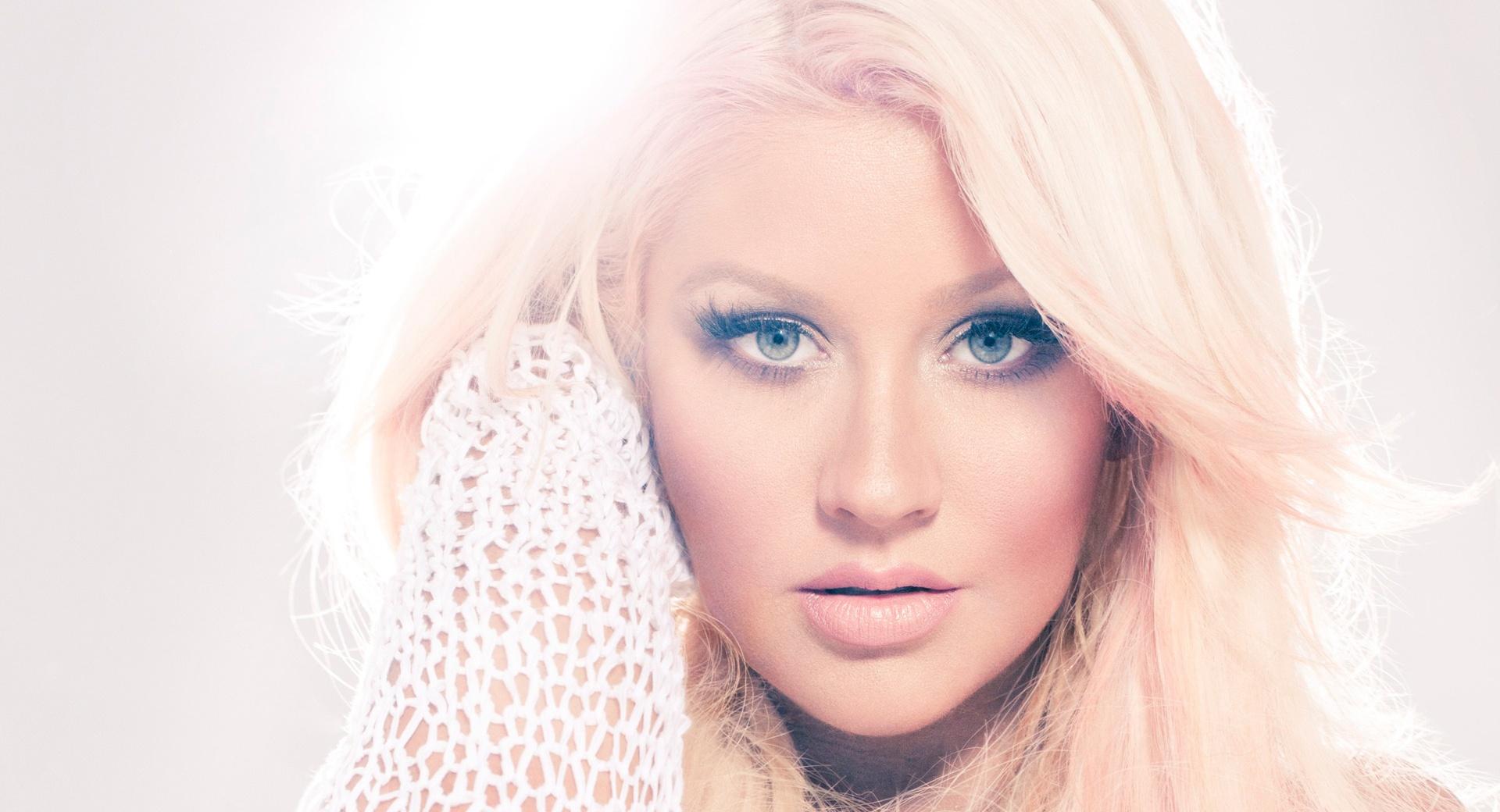 Christina Aguilera 2012 at 320 x 480 iPhone size wallpapers HD quality