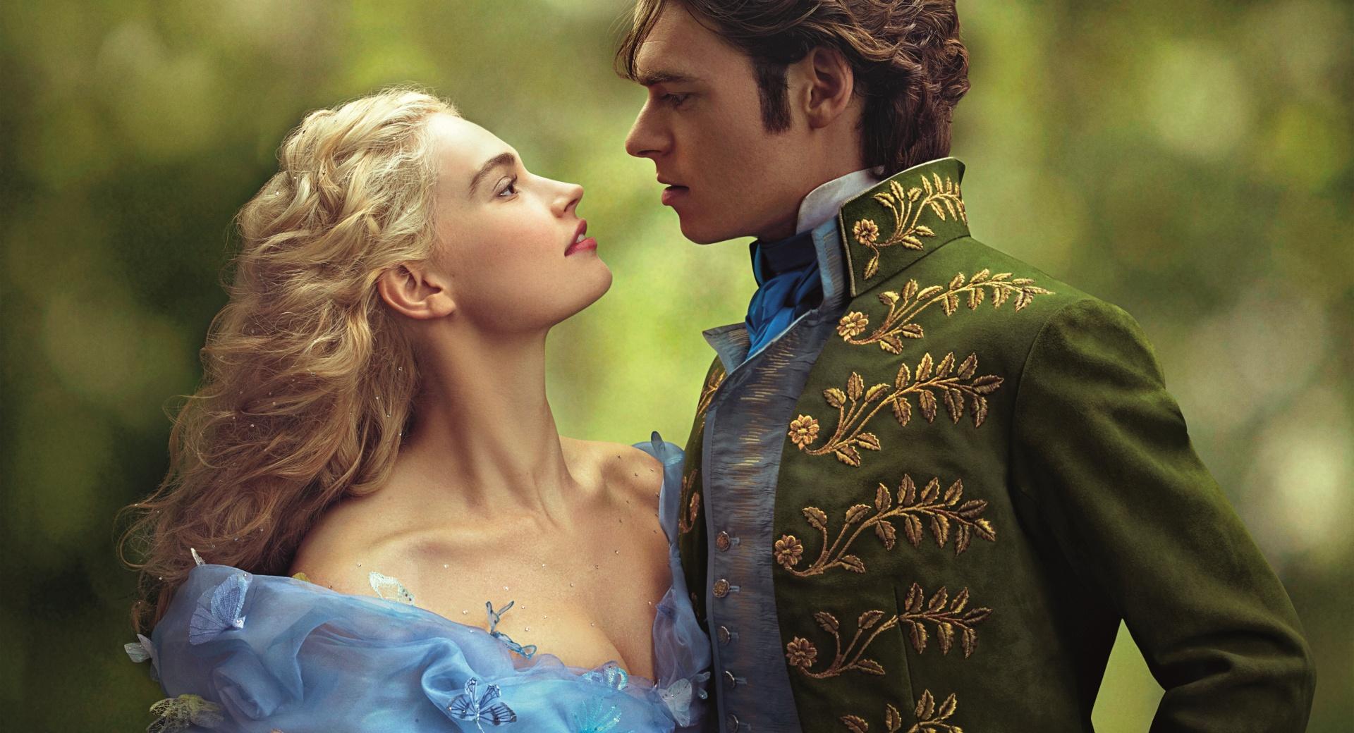 Cinderella and Prince 2015 at 2048 x 2048 iPad size wallpapers HD quality