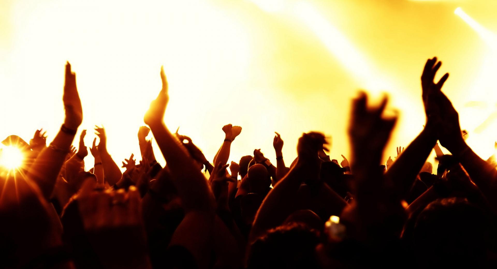 Concert Hands In The Air at 640 x 1136 iPhone 5 size wallpapers HD quality
