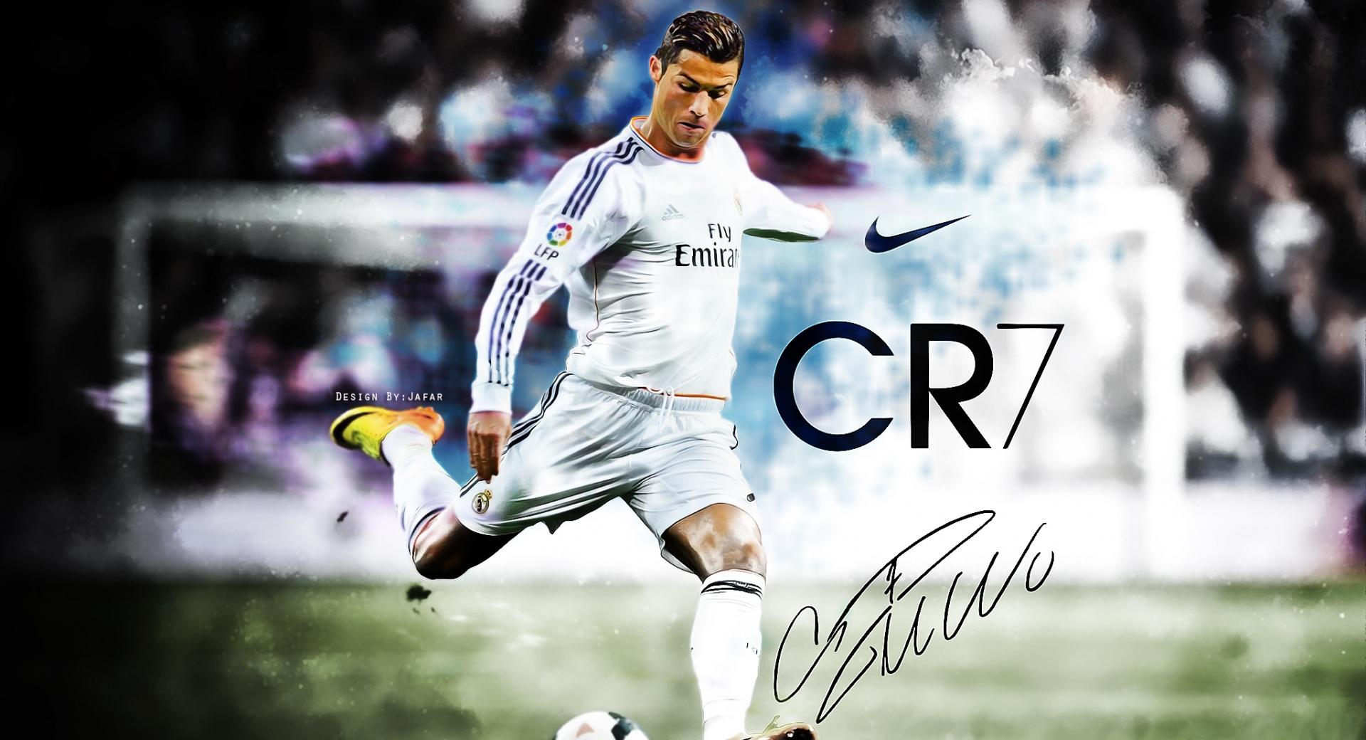Cristiano Ronaldo Real Madrid Wallpaper 2014 at 2048 x 2048 iPad size wallpapers HD quality